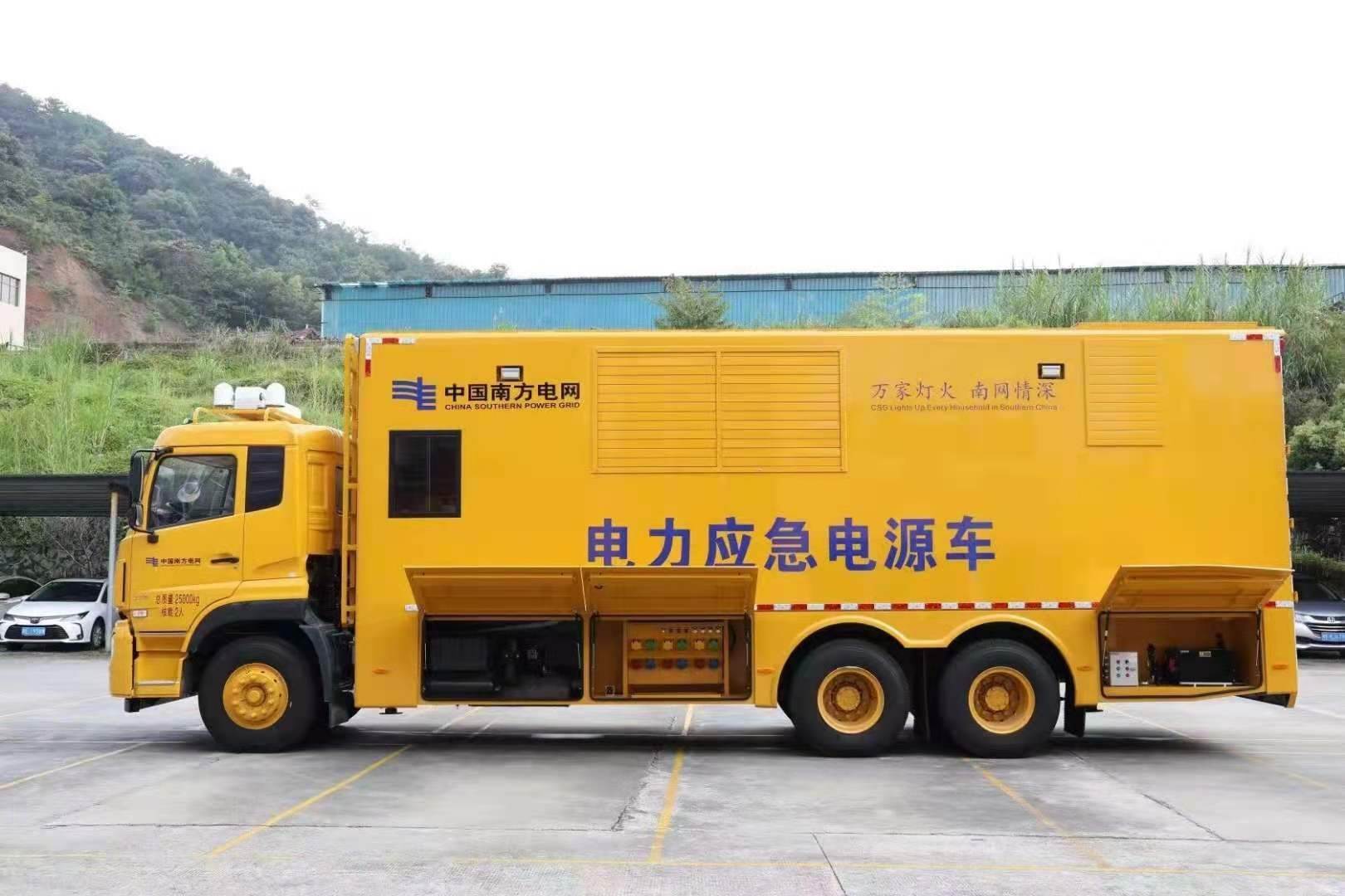 通城安康大型柴油发电机发电车UPS电源出租租赁